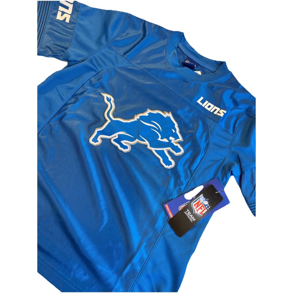 Detroit Lions Official Team Apparel Jersey Boy's Size‎ 10-12 MEDIUM